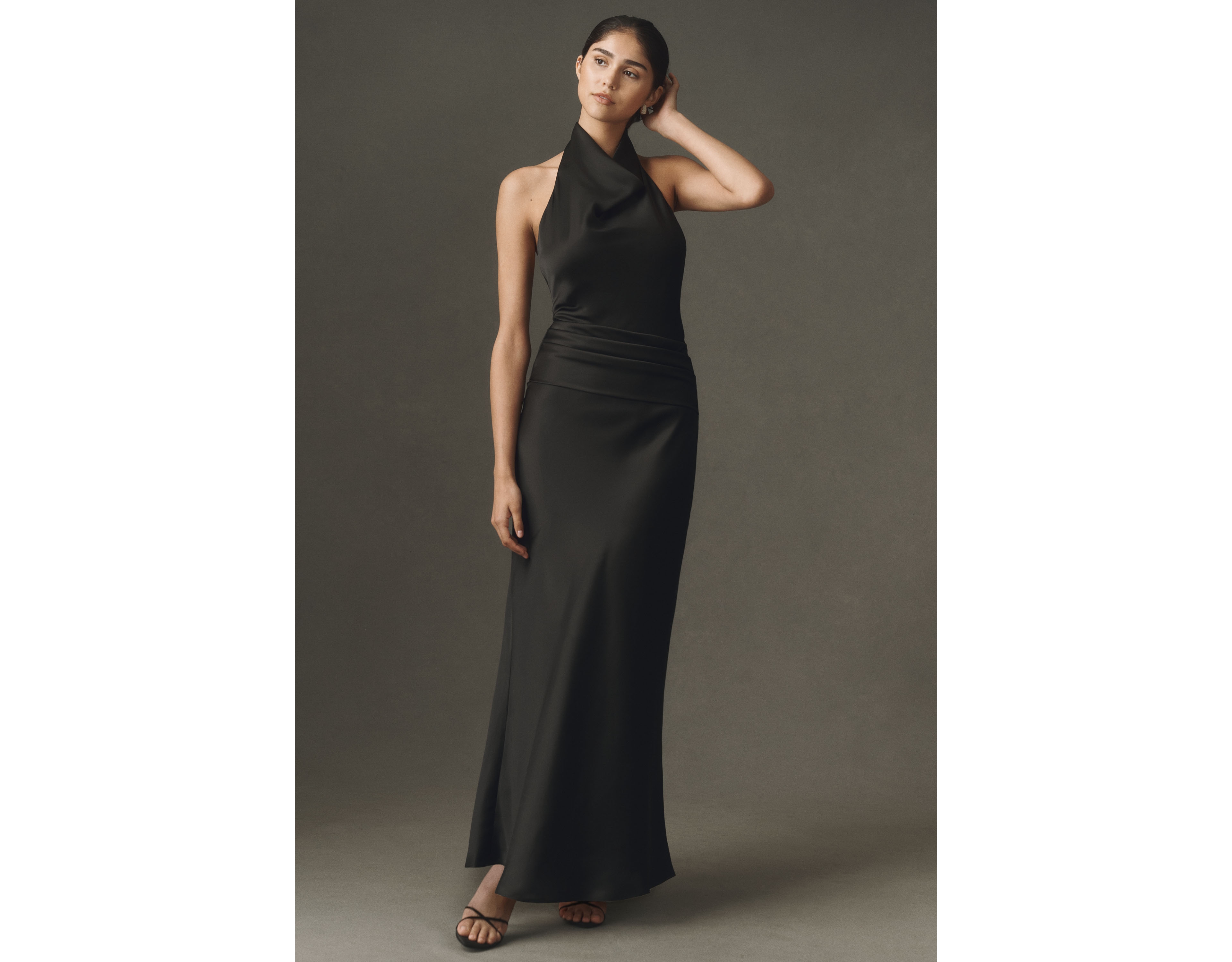 Mare Isabella High-Neck Maxi Dress
