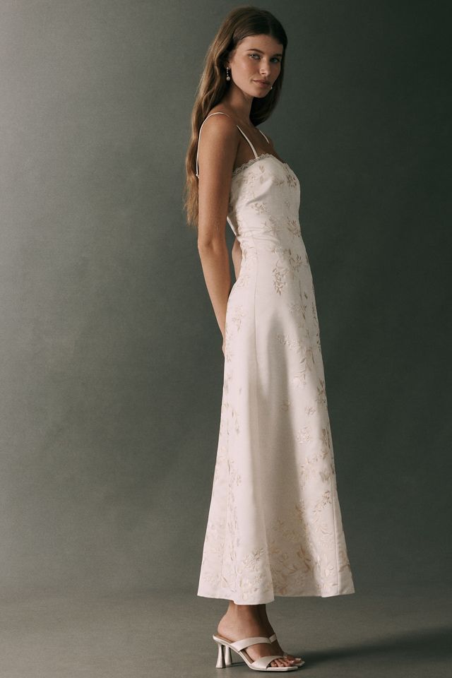 BHLDN Floral Maxi Dress #3