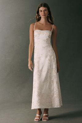 BHLDN Floral Maxi Dress