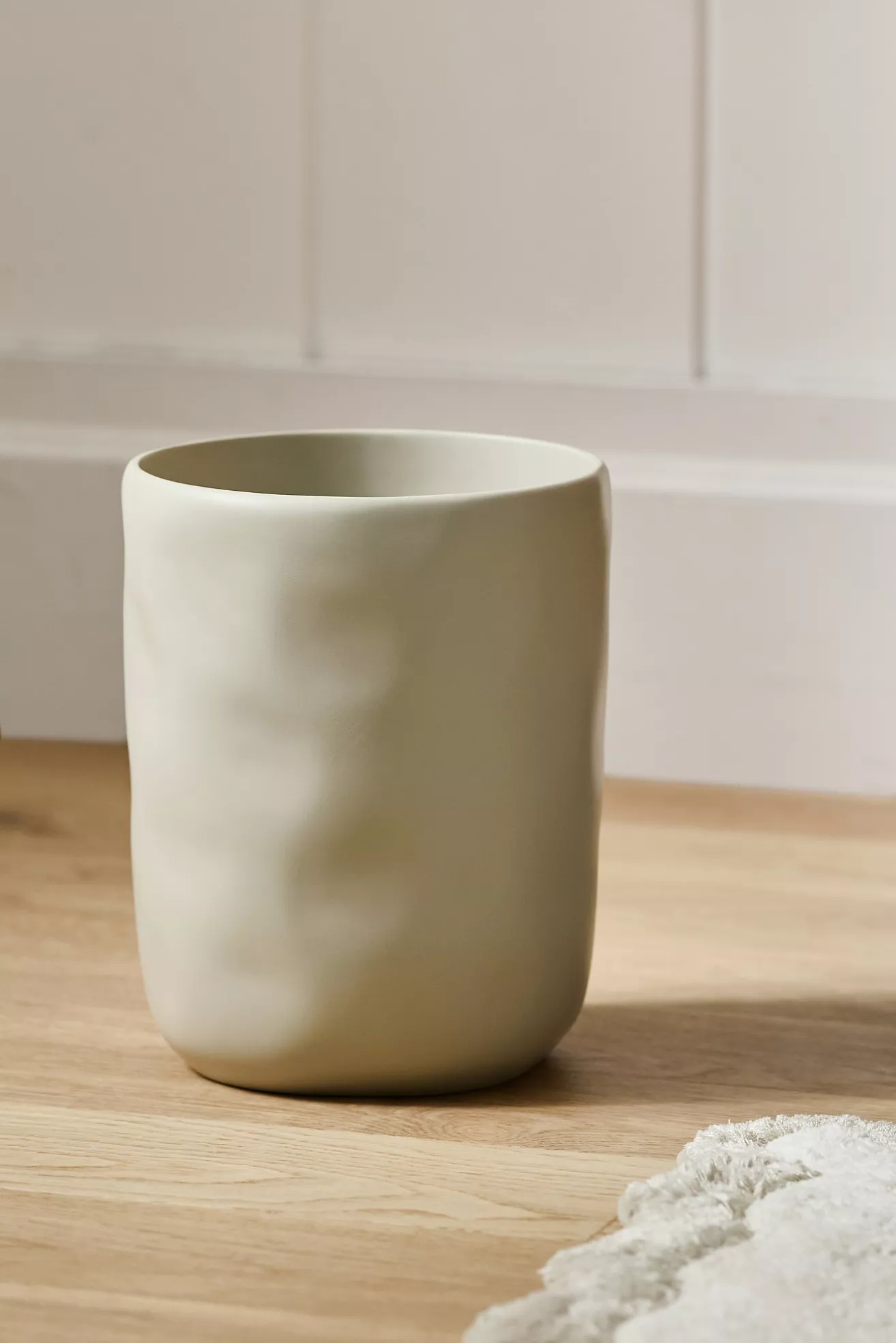Montecito Textured Wastebasket