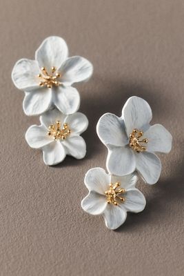 Stacked Floral Earrings