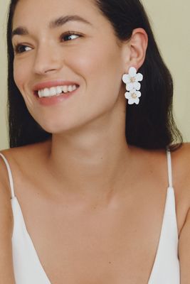 Stacked Floral Earrings