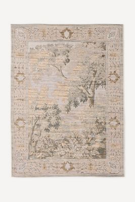 Barron Flatwoven Wool-Blend Rug
