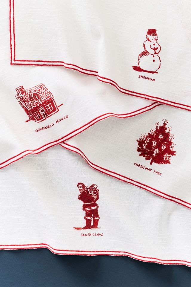 Molly Hatch Christmas Napkins, Set of 4 #2
