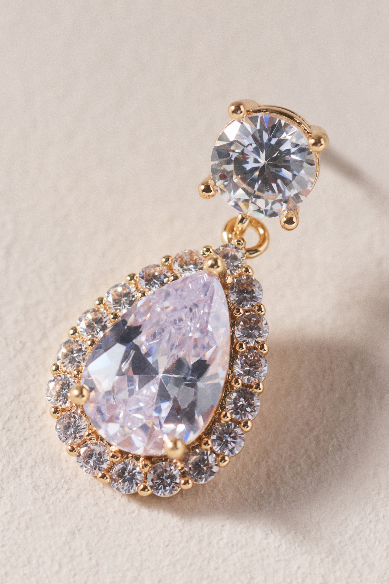 Crystal Teardrop Earrings