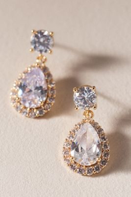 Crystal Teardrop Earrings