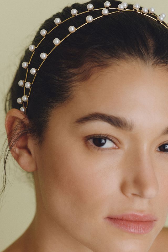 Pearl Duet Headband #1