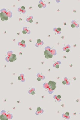 Print Sisters Sweet Clover Wallpaper