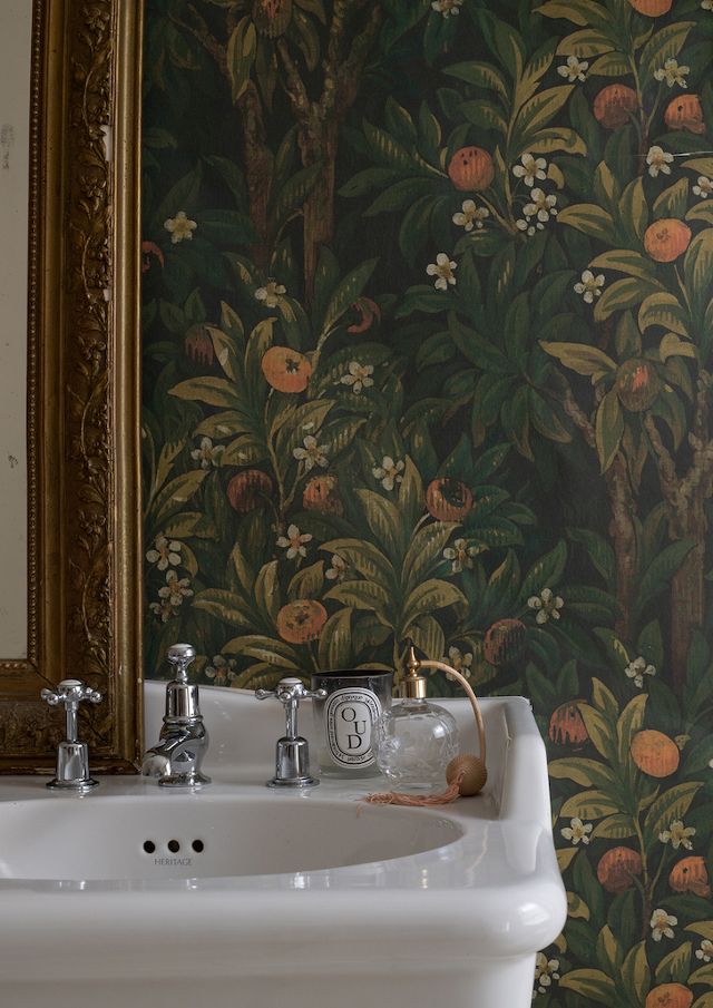 Print Sisters Orange Blossoms Wallpaper #1