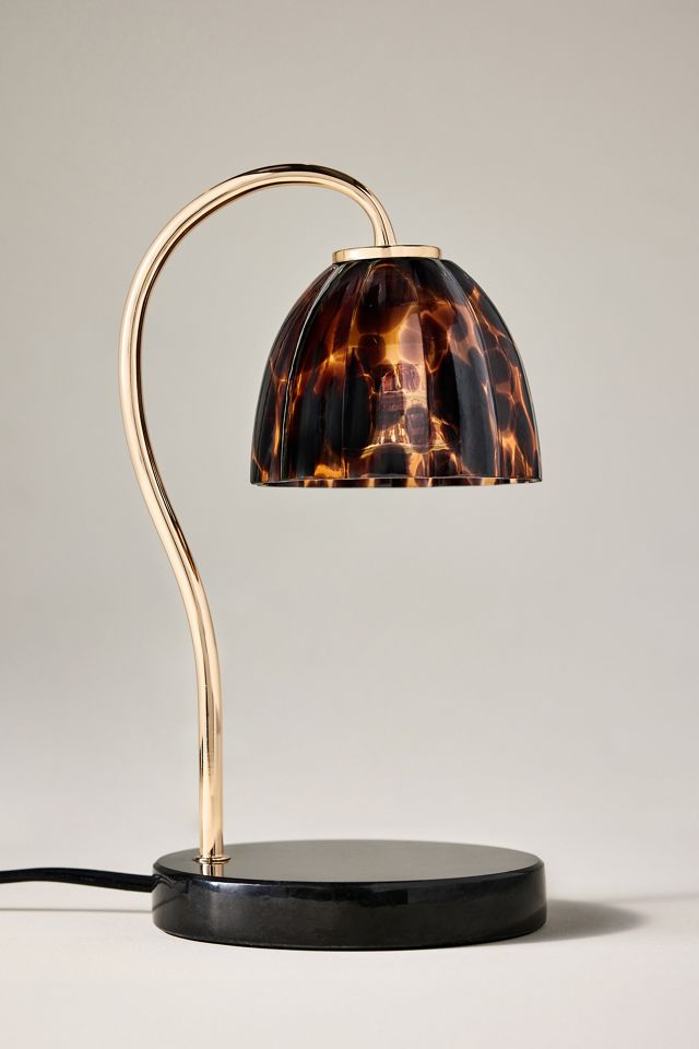 Scalloped Glass Candle Warmer Lamp #2
