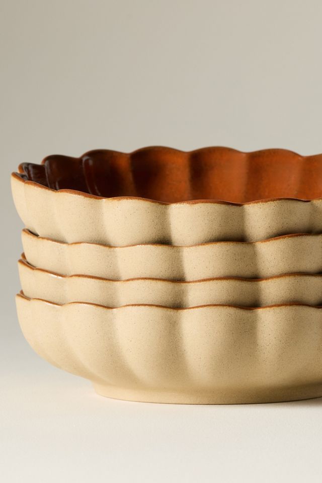 Costa Nova Marrakesh Stoneware Soup/Pasta Bowls, Set of 4 #2