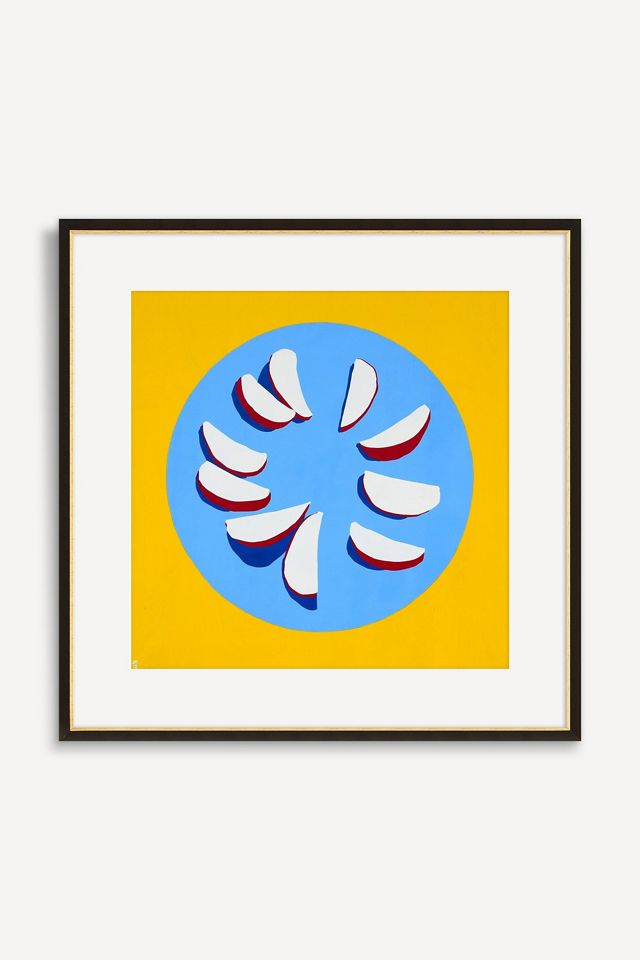 Apple Sliced Wall Art #1