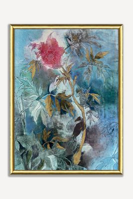 Tall Peony Wall Art