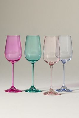 Peony Aperitif Glasses, Set of 4