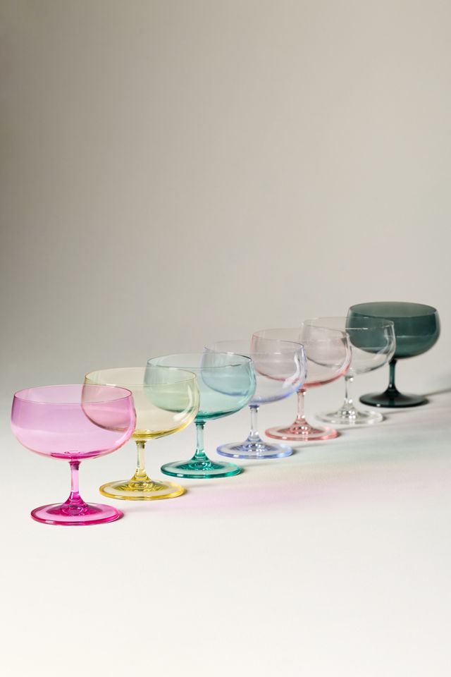 Peony Coupe Glasses, Set of 4 #4