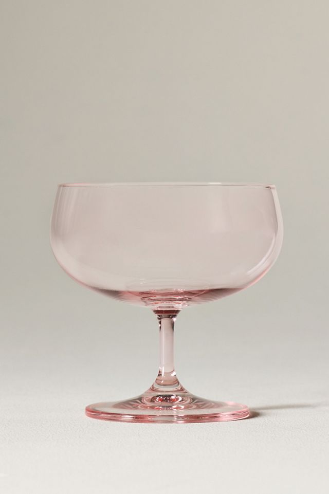 Peony Coupe Glasses, Set of 4 #1