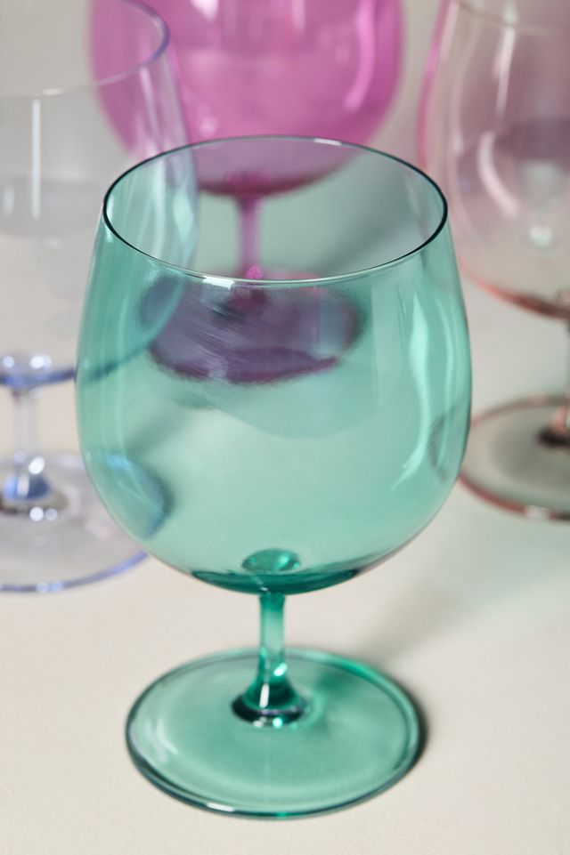 Peony Goblet Glasses, Set of 4 #1