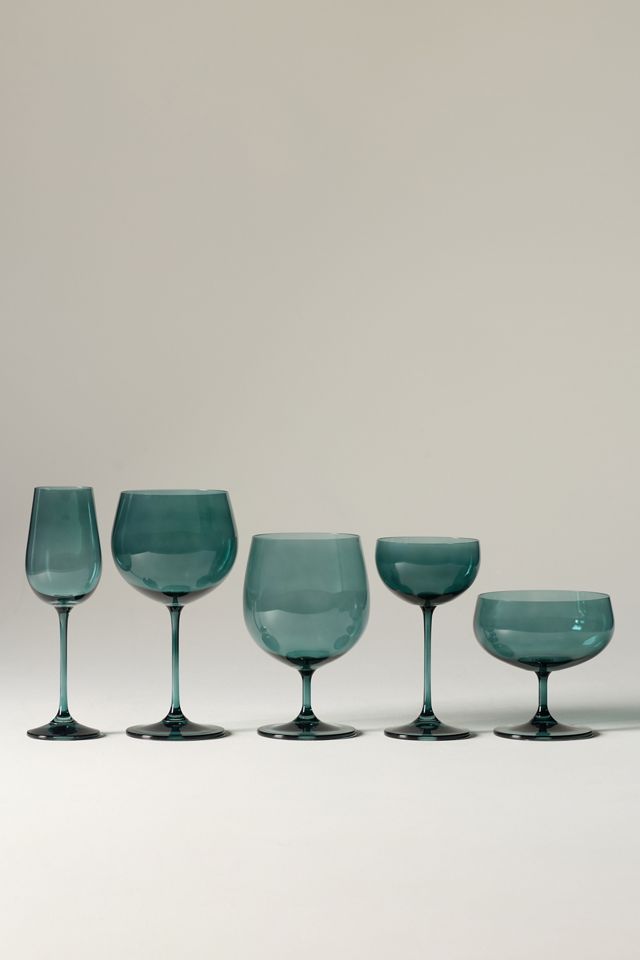 Peony Goblet Glasses, Set of 4 #1