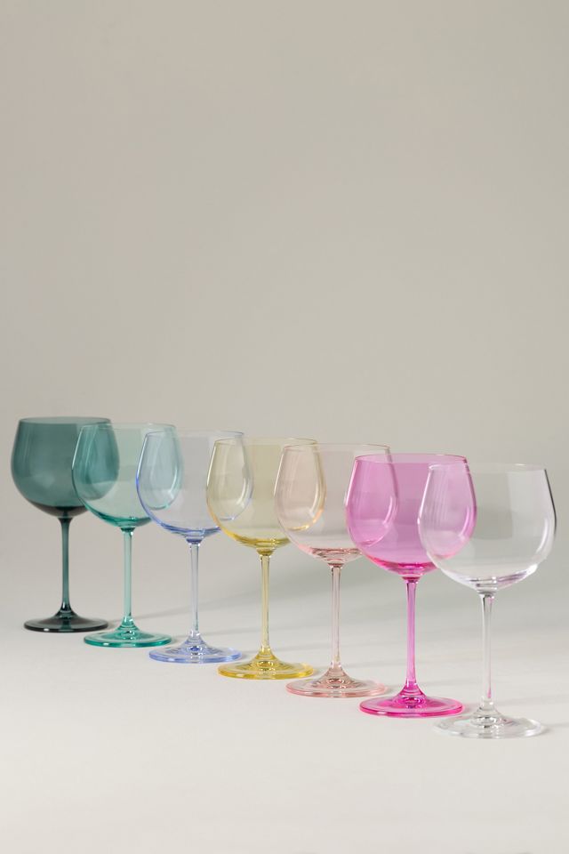 Copas de Vino Tinto Peony, Juego de 4 #1