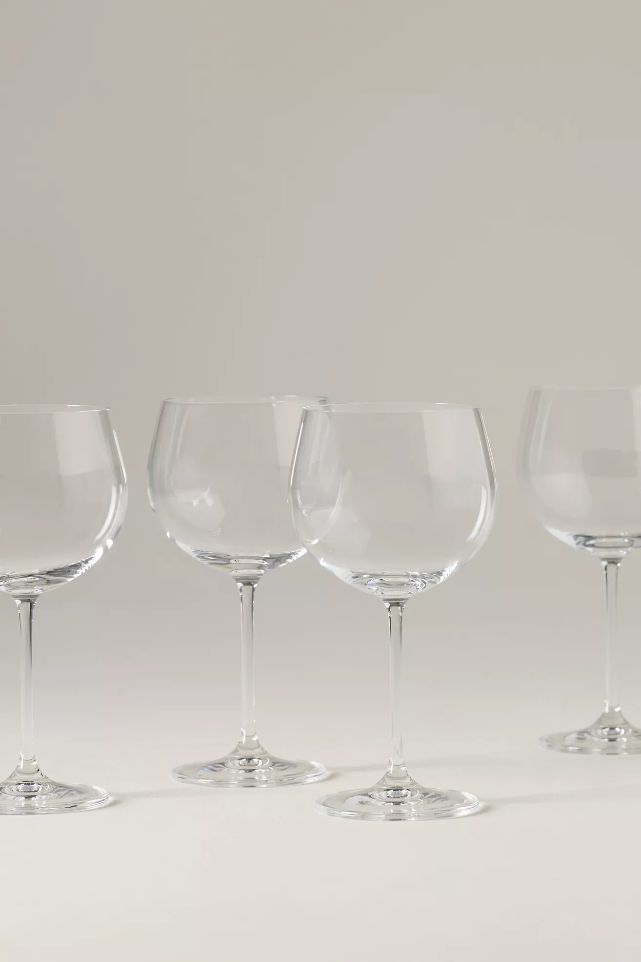 Peony Red Wine Glasses, Set of 4 - thumbnail 10