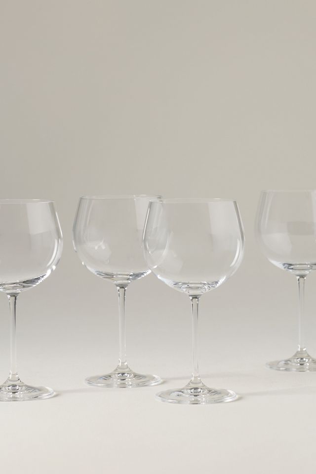 Copas de Vino Tinto Peony, Juego de 4 #3