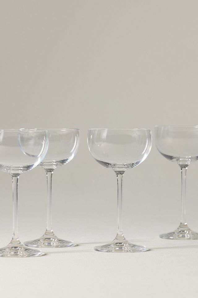 Vasos Nick & Nora de Peonía, Juego de 4 #3