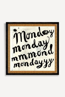 Monday Wall Art
