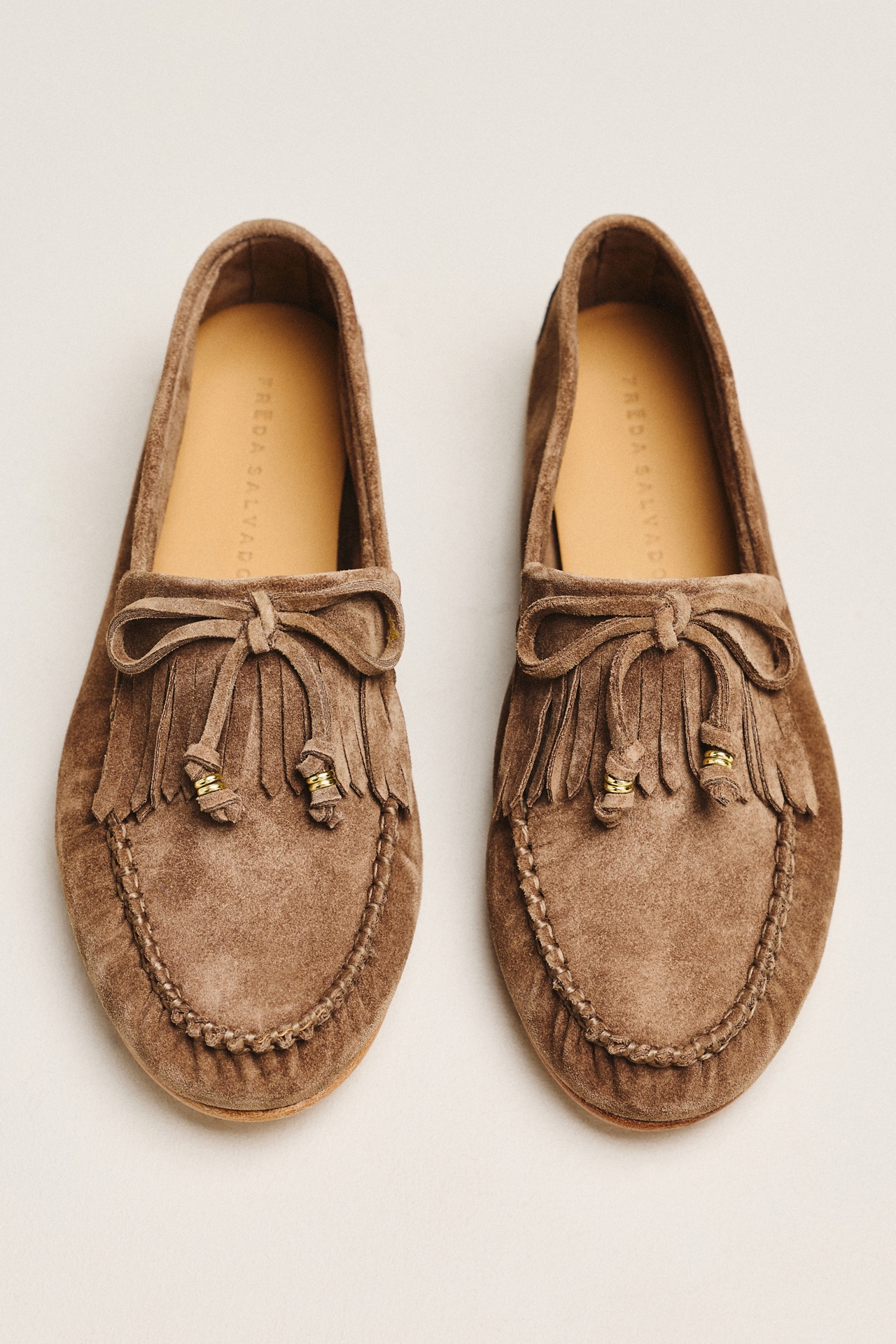 Freda Salvador Celeste Fringe Loafers