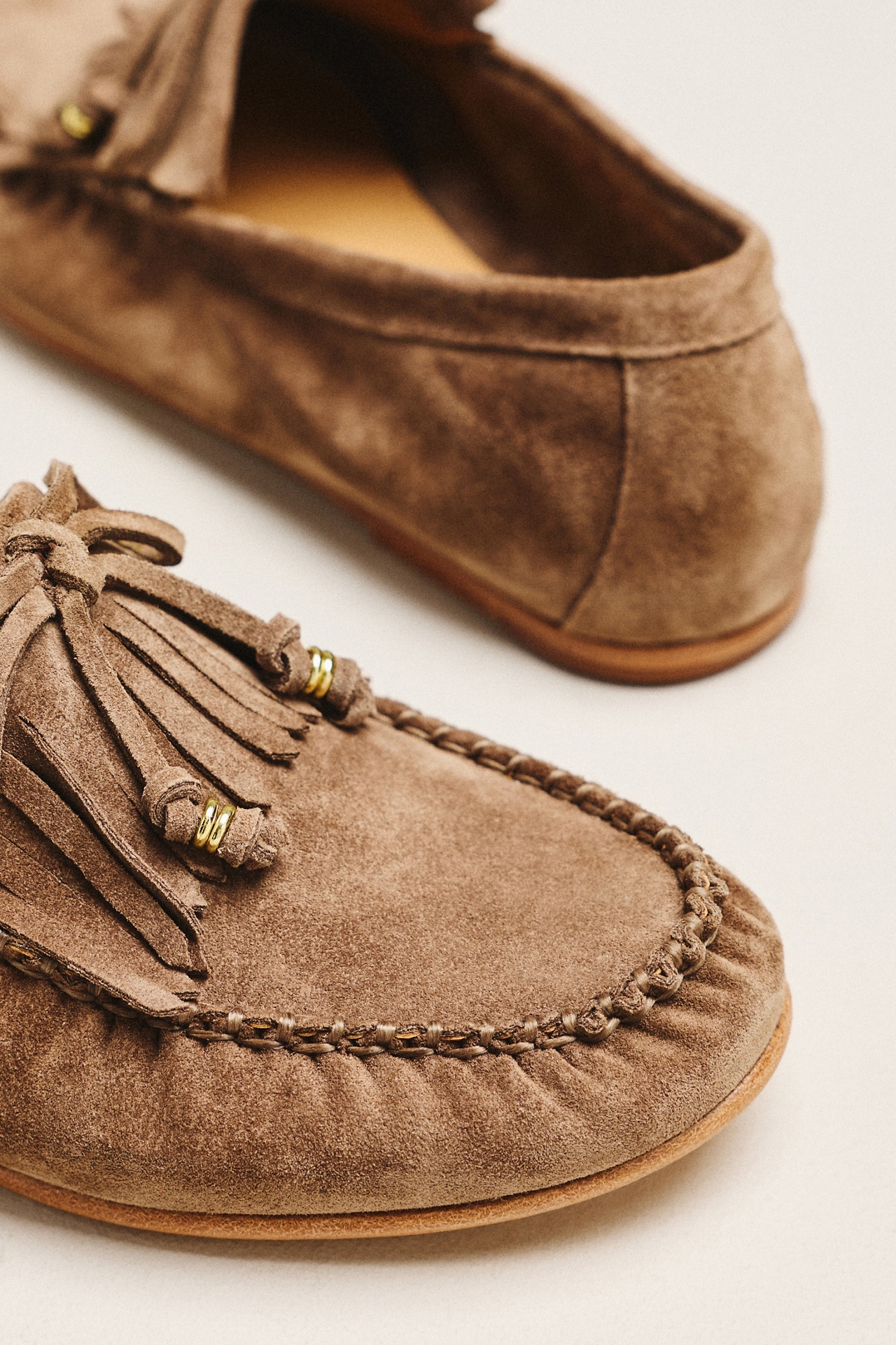 Freda Salvador Celeste Fringe Loafers