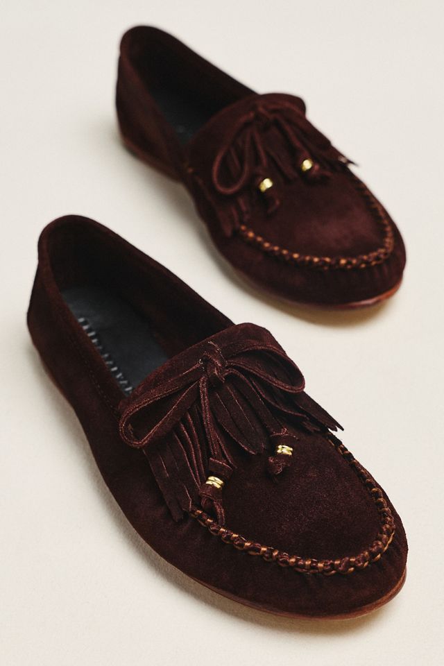 Freda Salvador Celeste Fringe Loafers #1