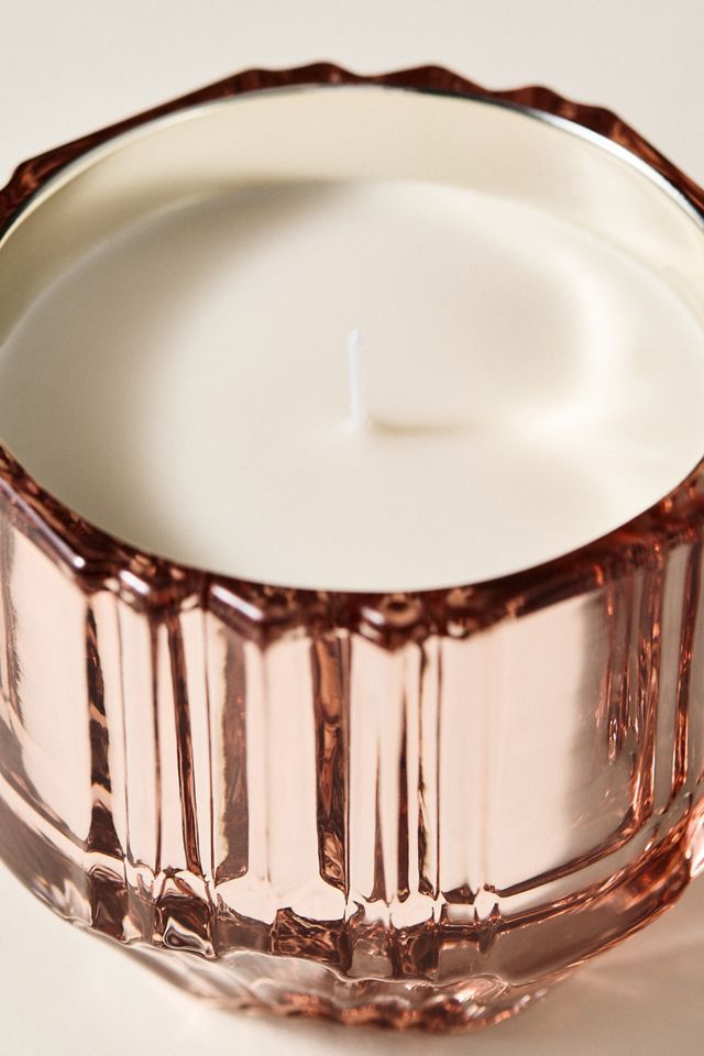 Sabina Floral Orchid & Amber Glass Candle #1