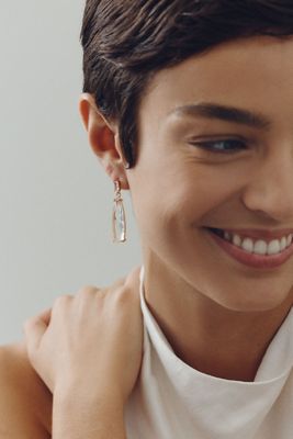 Studio Bride Baguette Dewdrop Earrings