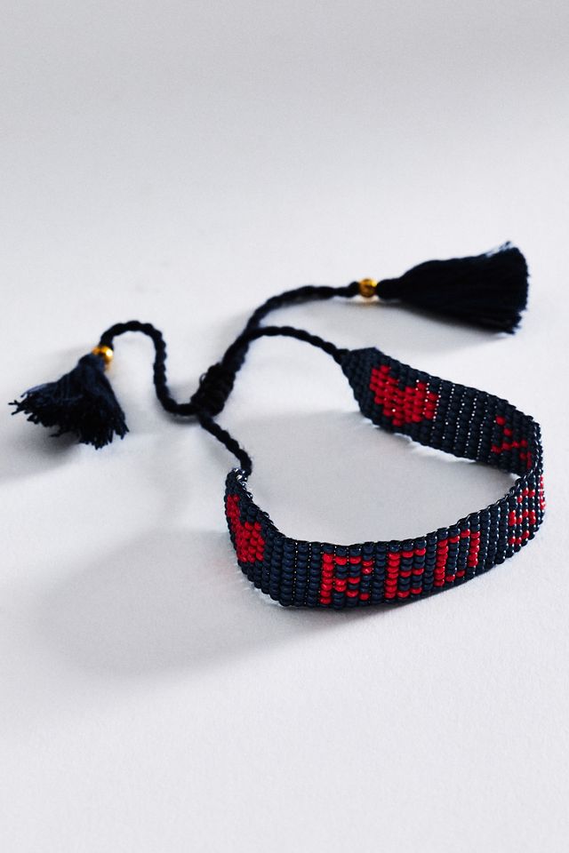Lisi Lerch MLB Flat Adjustable Beaded Bracelet #1