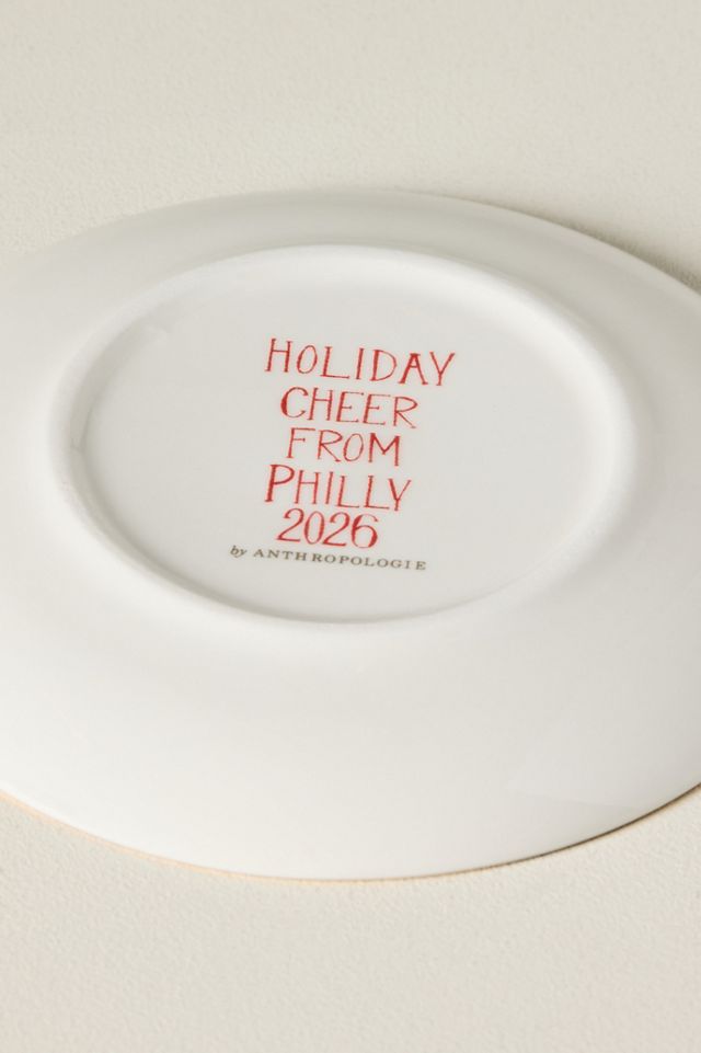 Holiday in the City Stoneware Espresso Cup & Saucer #4