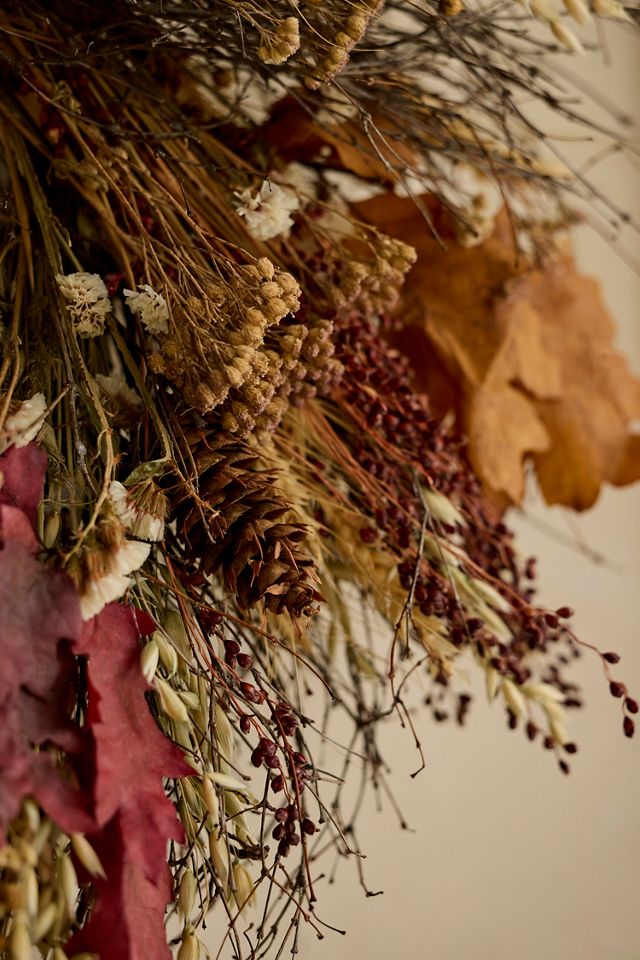 Fall Fields Dried Wreath #1