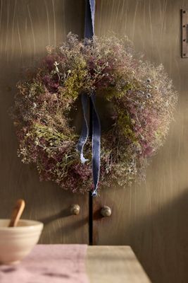 Botanical Monet Dried Wreath