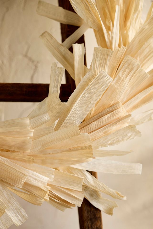 Dried Corn Husk Wreath #1