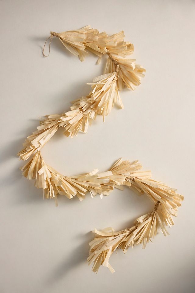 Dried Corn Husk Garland #2