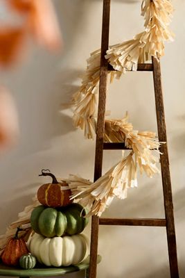 Dried Corn Husk Garland