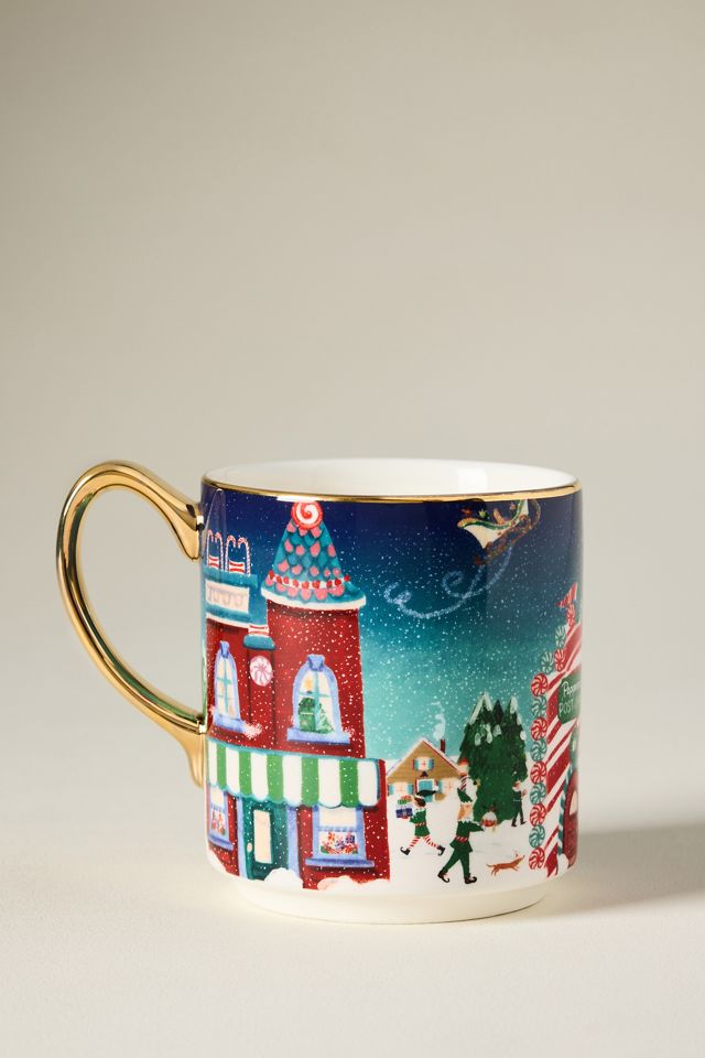 Holiday in the City Stoneware Mug #2