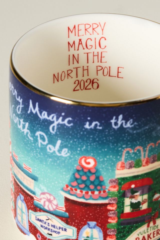 Holiday in the City Stoneware Mug #3