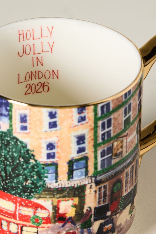 Taza de Gres Holiday in the City #4