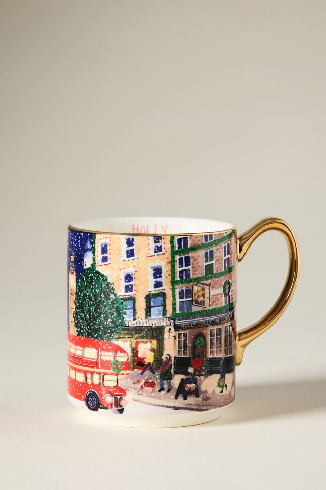 Taza de Gres Holiday in the City #1