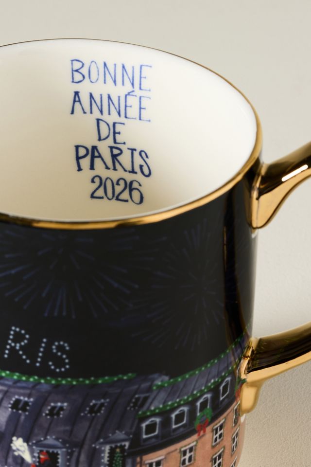 Holiday in the City Stoneware Mug #3
