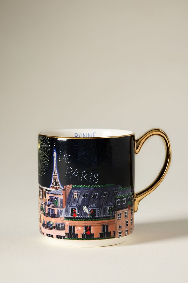 Holiday in the City Stoneware Mug #1