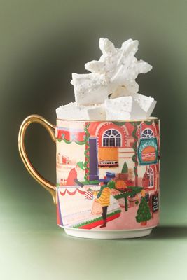 Holiday in the City Stoneware Mug