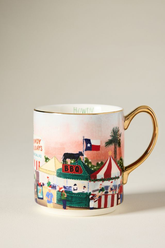 Holiday in the City Stoneware Mug #1