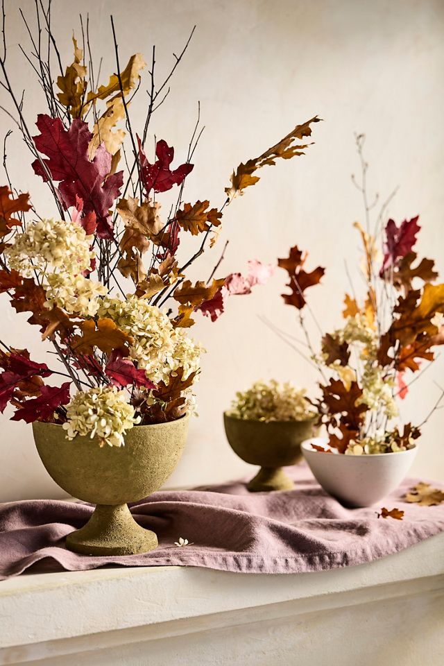 Preserved Colorful Oak Leaf Bunch #1