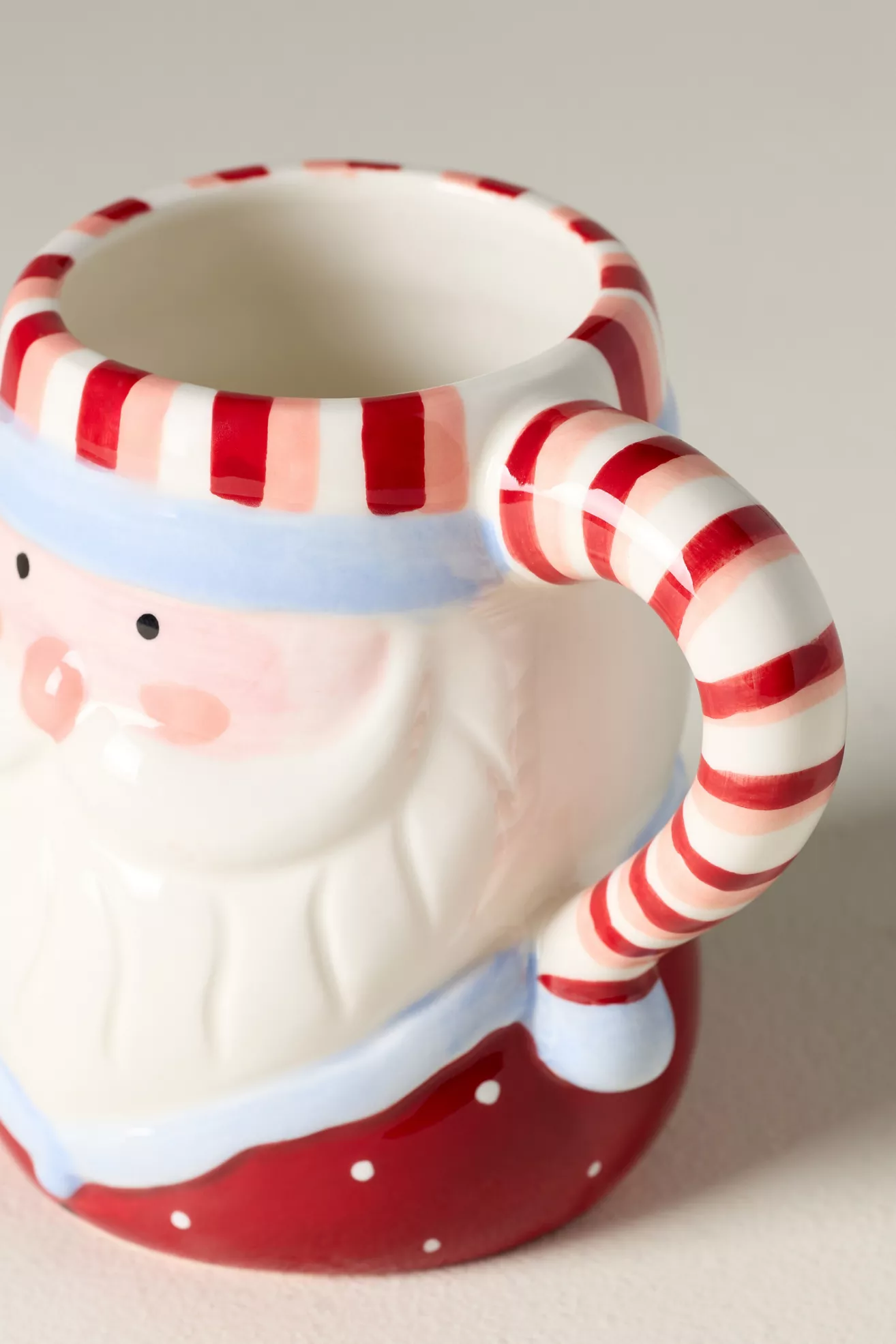 Figural Stoneware Santa Mug - thumbnail 9