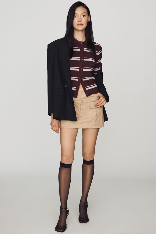 Stems Sheer Knee-High Socks, Set of 3 #2